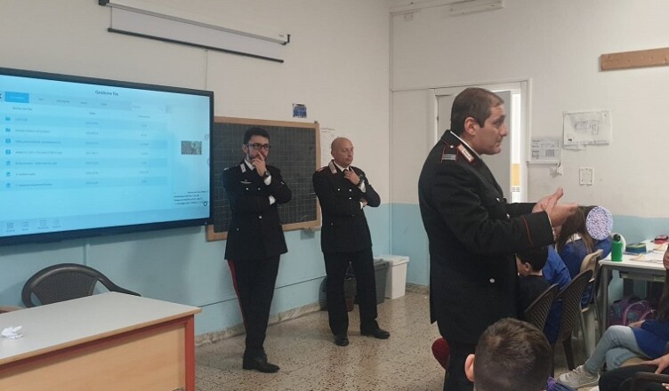 I Carabinieri incontrano gli alunni dell’I.C. “A. Taggi” di Anagni-Sgurgola