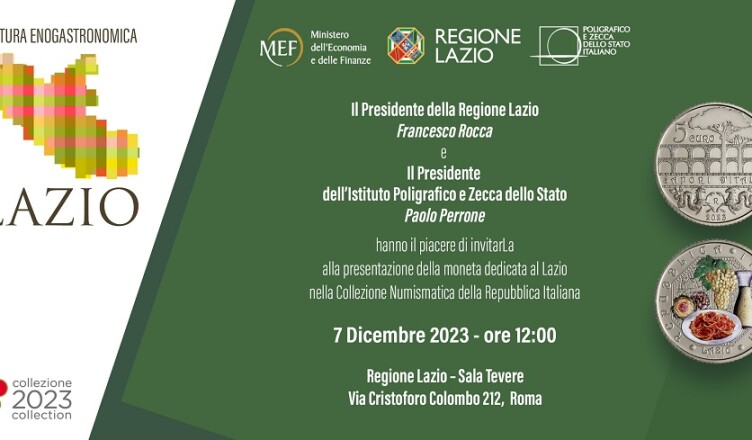 INVITO MONETA LAZIO