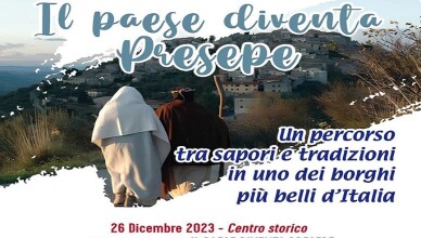 Il paese diventa Presepe