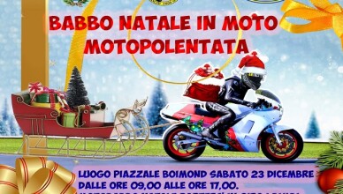 Isola del Liri, Babbo Natale arriva in moto