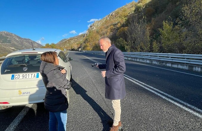 SOPRALLUOGO SUPERSTRADA CASSINO-SORA, CIACCIARELLI