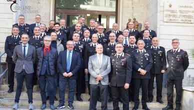 VISITA DEL PROCURATORE DELLA REPUBBLICA DI FROSINONE PRESSO I COMANDI PROVINCIALI DEI CARABINIERI E DEI VIGILI DEL FUOCO