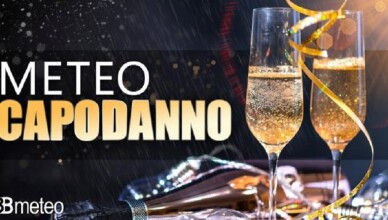 Veglione e Capodanno bagnati su alcune regioni