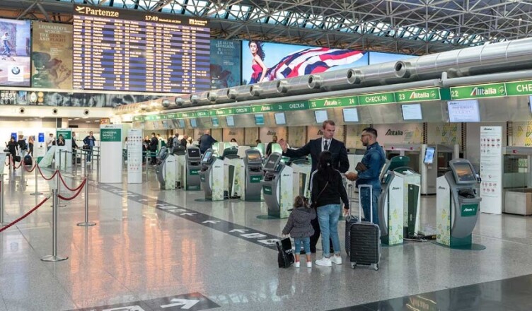 asunzioni aeroporto fiumicino