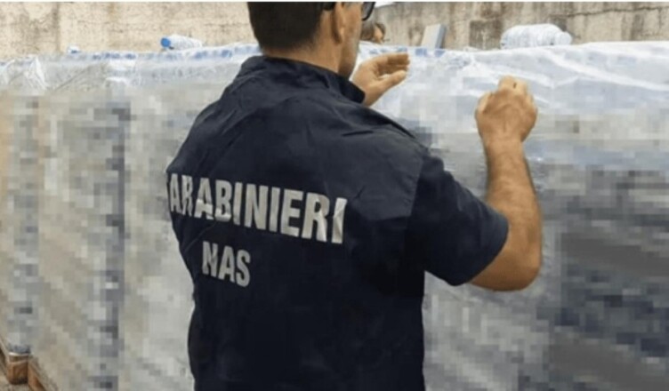 carabinieri nas acqua