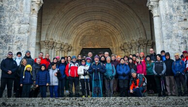 foto gruppo Via Benedicti presso Casamari