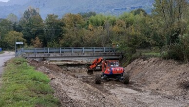 manutenzione Rio Secco in Comune di Sant'Elia Fiumerapido