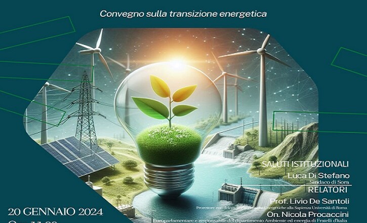 CONVEGNO SULLA TRANSIZIONE ENERGETICA........