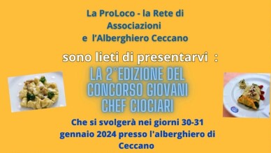 Concorso Giovani Chef Ciociari -Pro -Loco Ceccano Rete Associazioni