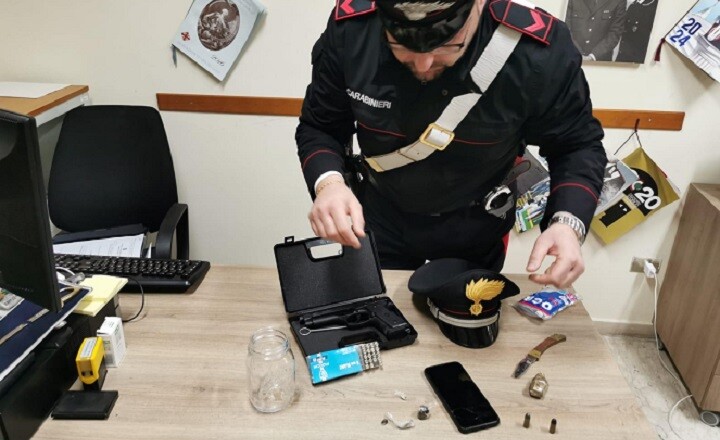 Controlli dei Carabinieri.