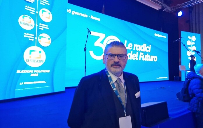 I 30 anni di Forza Italia. Gianluca Quadrini ai festeggiamenti presso il Salone delle Fontane
