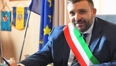 Il sindaco di Fumone, Matteo Campoli,