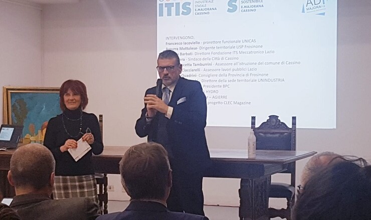 Inaugurazione settimana della tecnologia. Gianluca Quadrini