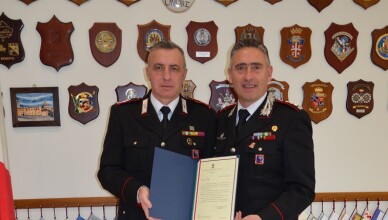 L’Appuntato Scelto Qualifica Speciale Paolo ROCCHI, lascia la benemerita