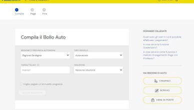 Poste Italiane, in provincia di Frosinone pagamento del bollo auto facile e veloce ai servizi digitali