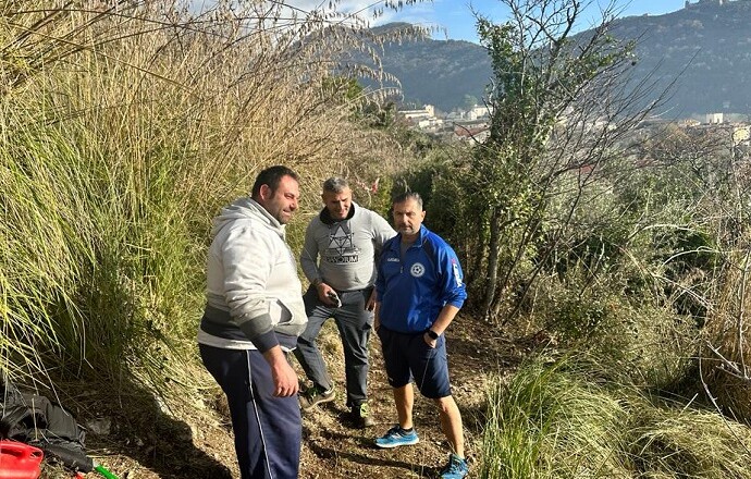 ROCCASECCA, IN CORSO I LAVORI DI RECUPERO DEL SENTIERO SU MONTE CAMARDA