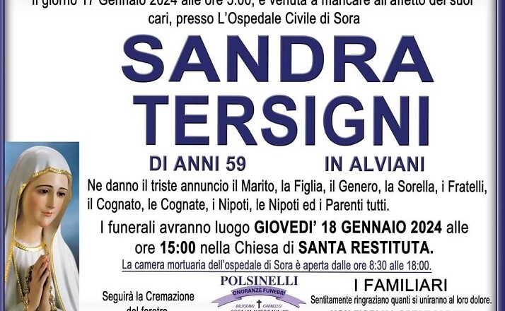 SANDRA TERSIGNI