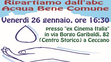 abc acqua bene comune