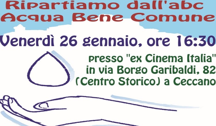 abc acqua bene comune