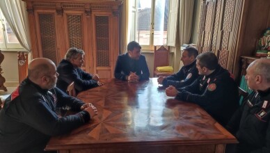 il sindaco Di Stefano incontra il comandante provinciale del Gruppo Carabinieri Forestali Frosione