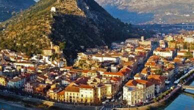 sora dall'alto veduta panorama