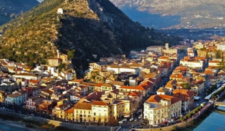sora dall'alto veduta panorama