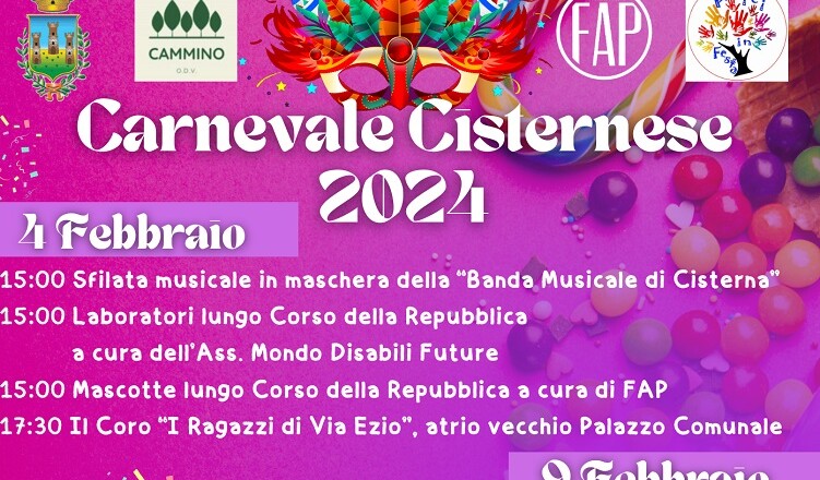 Carnevale Cisternese 2024