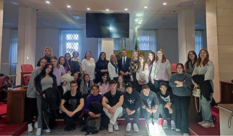FrosinonE delegazioni Erasmus in visita