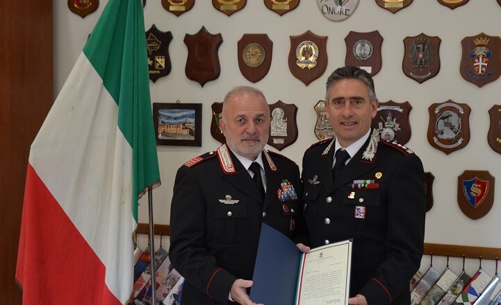 IL LGT C. S. DOMENICO CARAMANICA LASCIA IL SERVIZIO ATTIVO
