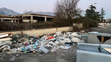 Patrica - La protesta dei cittadini per l'inquinamento