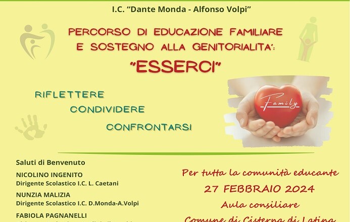 Progetto ESSERCI - 27 FEBBRAIO 2024