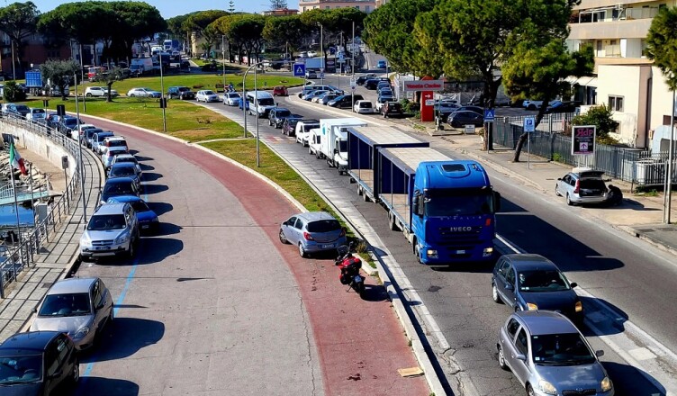 traffico uscita roronda porto