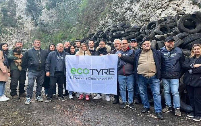 A Colle San Magno (Frosinone) raccolti circa 32 mila kg di Pneumatici Fuori Uso,