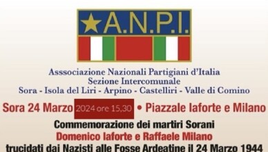 ANPI ottantesimo anniversario dell’eccidio delle Fosse Ardeatine