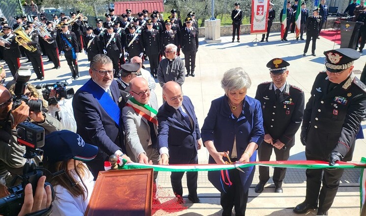 Fontana Liri. Inaugurata la nuova caserma dei Carabinieri. Quadrini