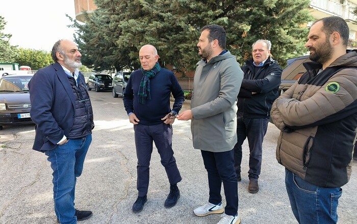 Iannarilli sopralluogo ad Alatri 13 marzo 2024