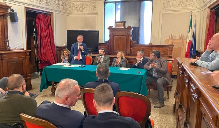 PRESENTAZIONE CONVENZIONE PER IL CONFERIMENTO DELLE FUNZIONI A RIETI, CIACCIARELLI