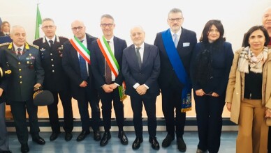 Paliano -207° Anniversario della fondazione del Corpo di Polizia Penitenziaria. Gianluca Quadrini interviene alla cerimonia