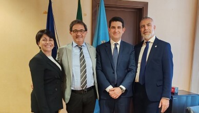Posta Fibreno, Mele e l'Avv. Lecce
