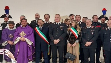 ROCCASECCA, LA CHIESA DELL’ASSUNTA HA OSPITATO IL PRECETTO PASQUALE DELLA COMPAGNIA DEI CARABINIERI DI PONTECORVO