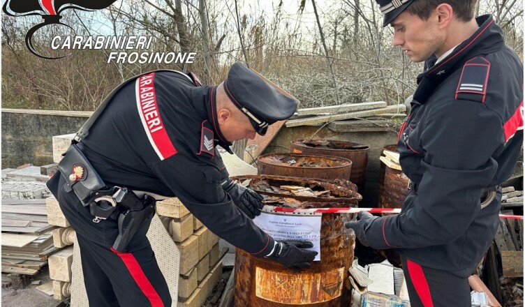 ausonia SEQUESTRO DISCARICA CARABINIERI