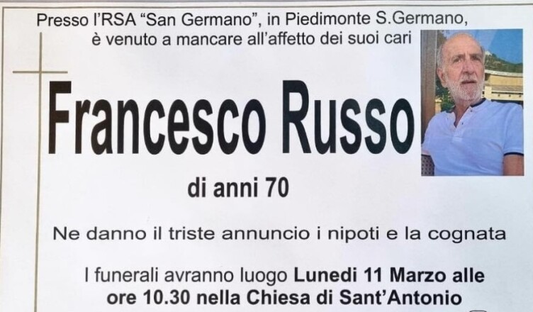 francesco russo manifesto