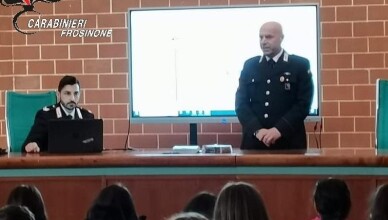 l’Arma dei Carabinieri incontra le scuole dell’ Istituto Comprensivo a Morolo