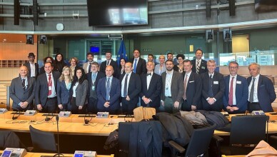 Anci Lazio - Chiusura dei Lavori a Bruxelles. Gianluca Quadrini