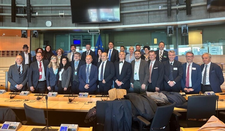 Anci Lazio - Chiusura dei Lavori a Bruxelles. Gianluca Quadrini