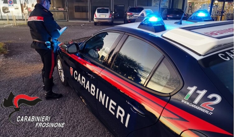CARABINIERI CONTROLLI ANAGNI-