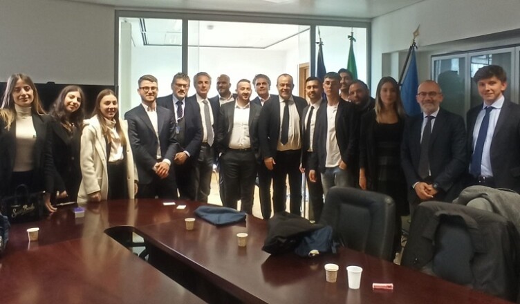 Incontro a Bruxelles tra il Presidente del Consiglio Regionale del Lazio, Anci Lazio e Ance Frosinone