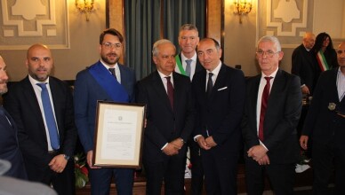 LA PROVINCIA DI FROSINONE È MEDAGLIA D’ORO AL MERITO CIVILE