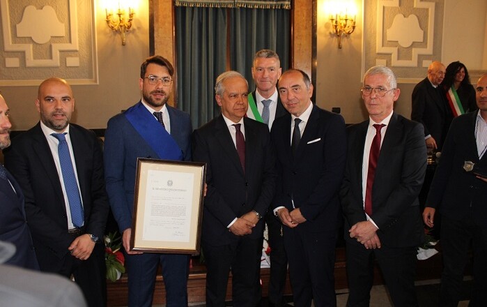 LA PROVINCIA DI FROSINONE È MEDAGLIA D’ORO AL MERITO CIVILE
