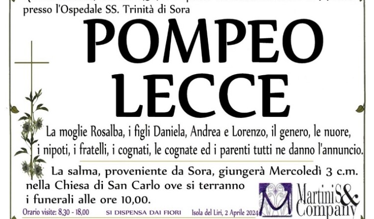 pompeo lecce